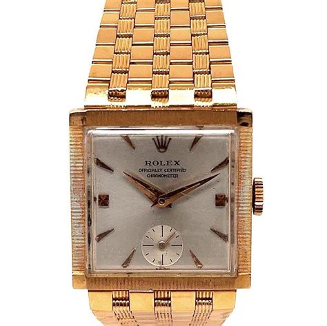 rolex tank watch|vintage square Rolex watches.